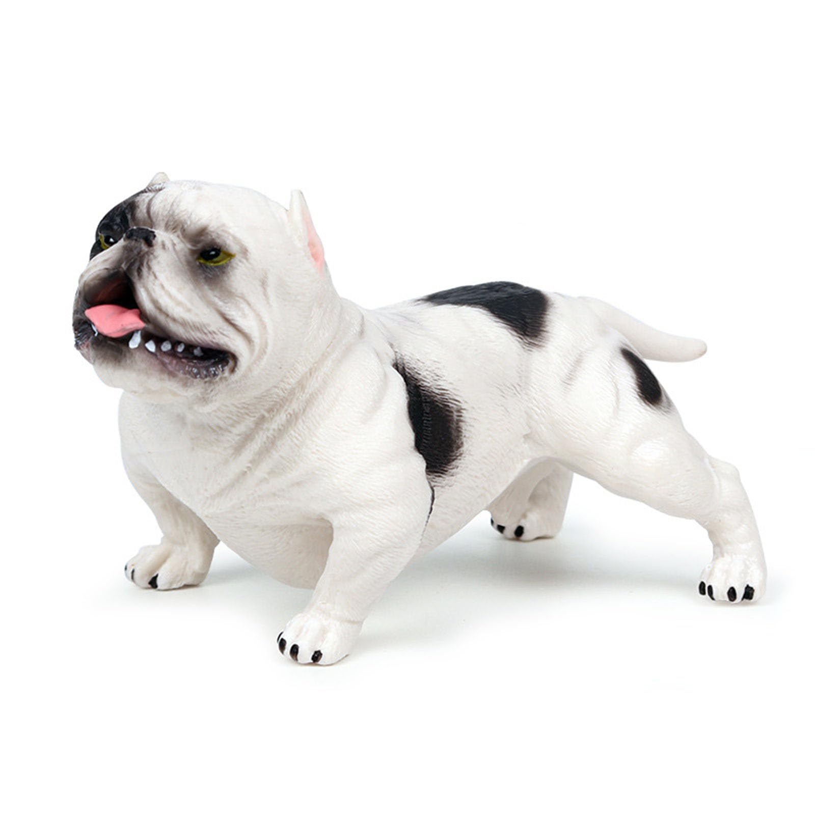 ZWWAAZHF Dog Model Toy Realistic Statue Ornament Realistic Animals Garden Lovely Puppy Landscape Supplies Small Breed Figurines for Kids Toy Home Decors