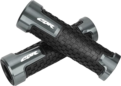 Miniatura 1 de YLFDC Empuñaduras de motocicleta 78 "0.866 in Universal antideslizante manillar Grips para Honda CBR 600RR F4 F4I CBR 1000RR 954RR 929RR 900RR