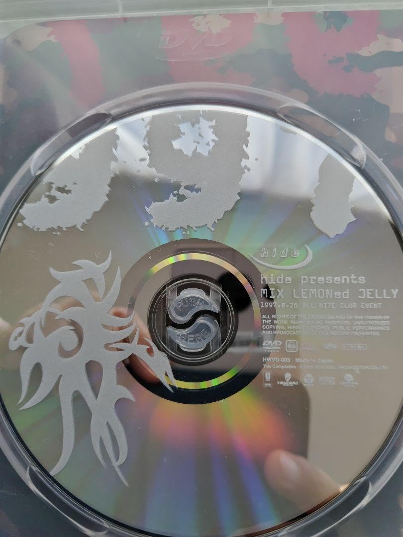 ＜値下げ＞hide presents MIX LEMONed JELLY DVD EC01DCD0-E48A-4B6F-9C16-
