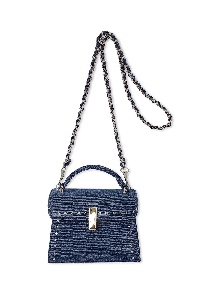 セルフォード　CELFORD ビジュースタッズデニムポシェット Amazon | [セルフォード] リュタン ビジュースタッズデニム