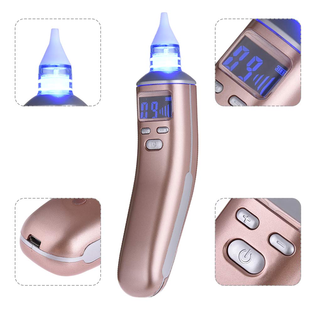 Eléctrica Aspirador Nasal de la Nariz Limpiador USB Recargable recién Nacido congestión Nasal Nasal succión de Dispositivos de Apagado automático