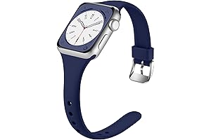 Laffav Compatible Apple Watch Band 41mm 40mm 38mm in Navy