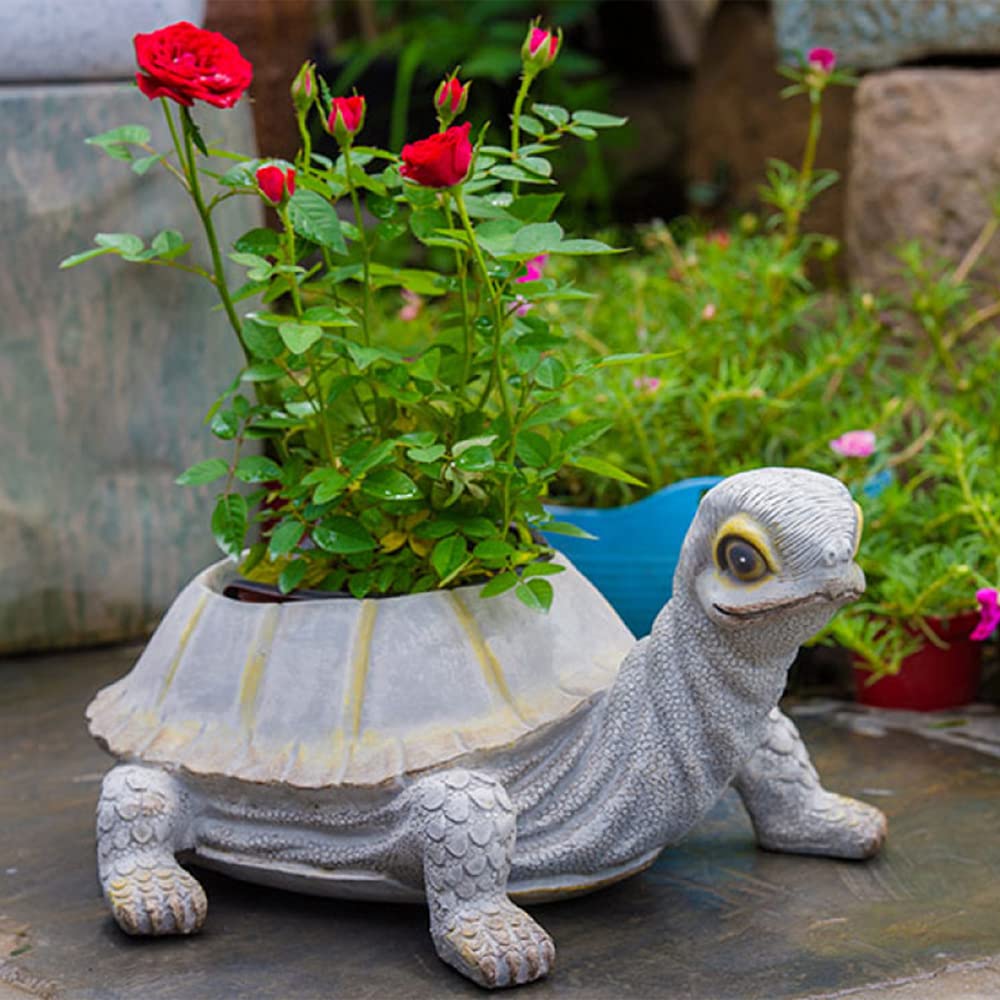 Zegaqae Planter Pot Hugger, Gecko Planter Pot Hugger | Resina Gecko