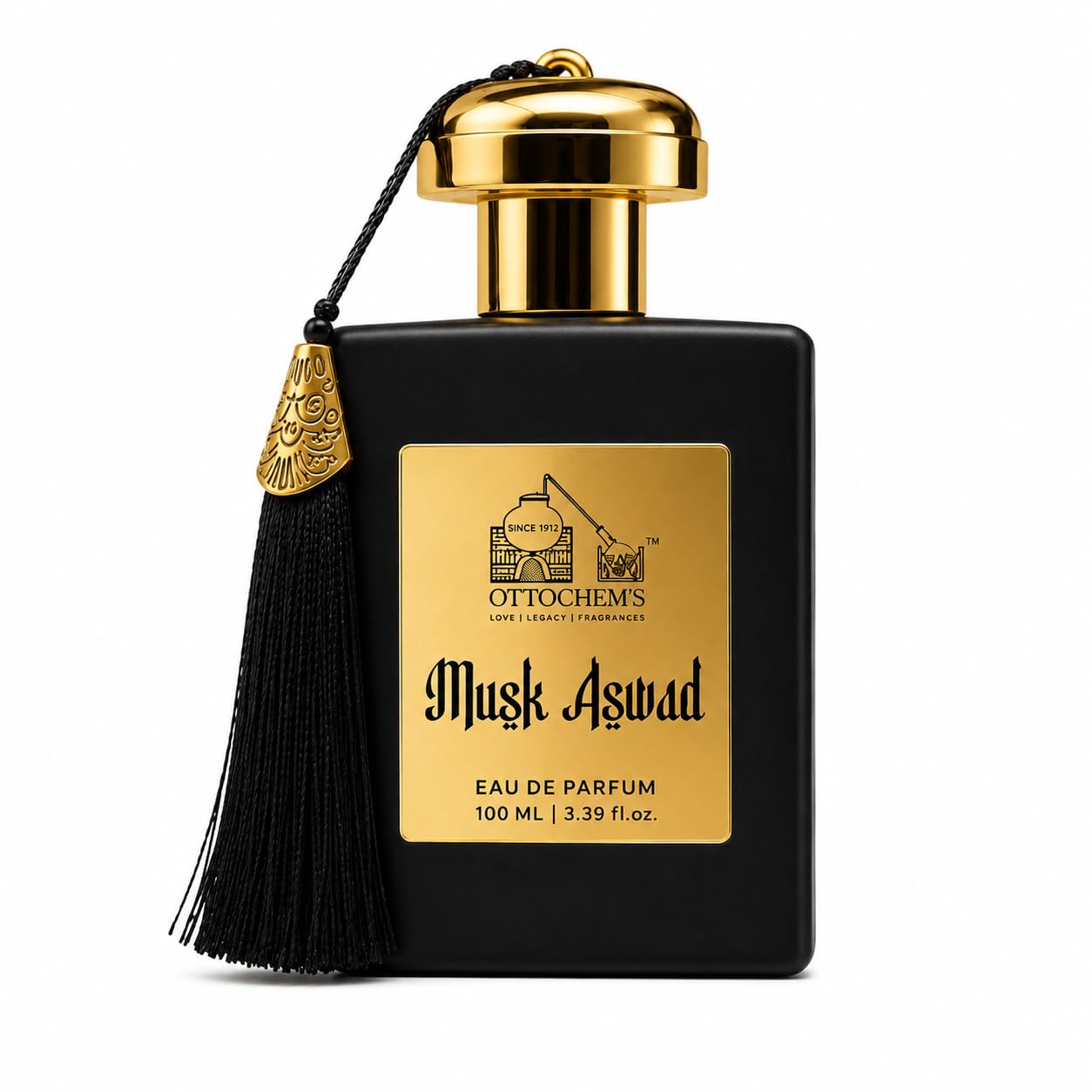 Musk Aswad | Eau De Parfum | Rich Musky, Smoky & Leathery Fragrance | Long Lasting Luxury Perfume for Men | Premium Kastoori Inspired Scent | Dark & Bold Signature Perfume | 100ml | by Ottochem's-image-11