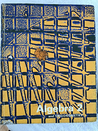 Algebra 2 and Trigonometry B001CQ9EIU Book Cover