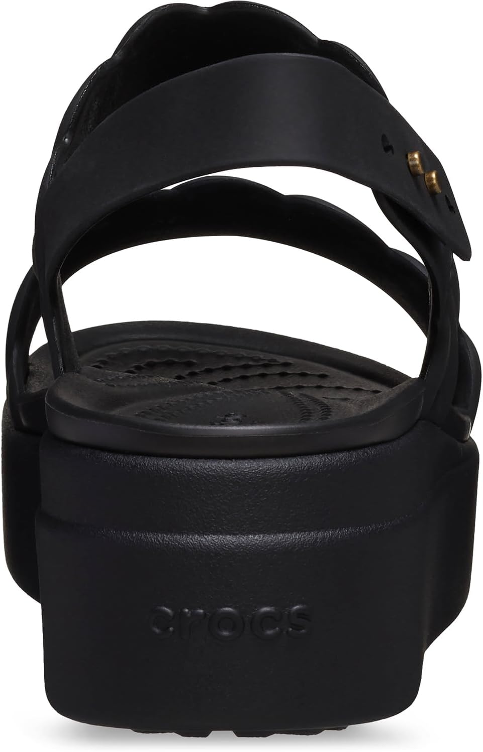 Crocs Women's Brooklyn Woven Low Wedge Sandals