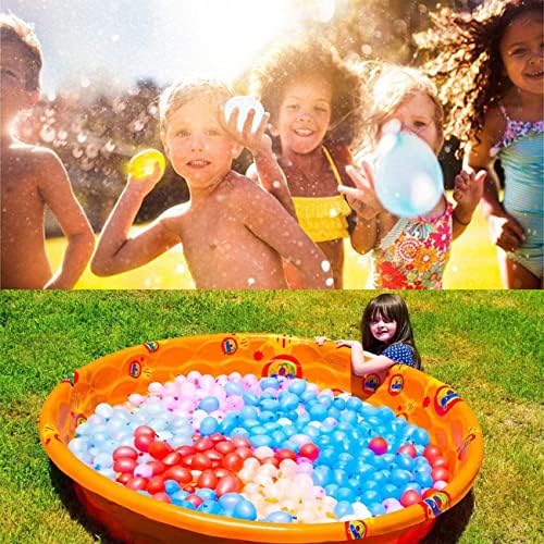 333 Water Balloons, Rapid-Filling Self-Sealing Water Balloons Colorful Balloons, Splash Water Balls Summer Fun Outdoor Toys