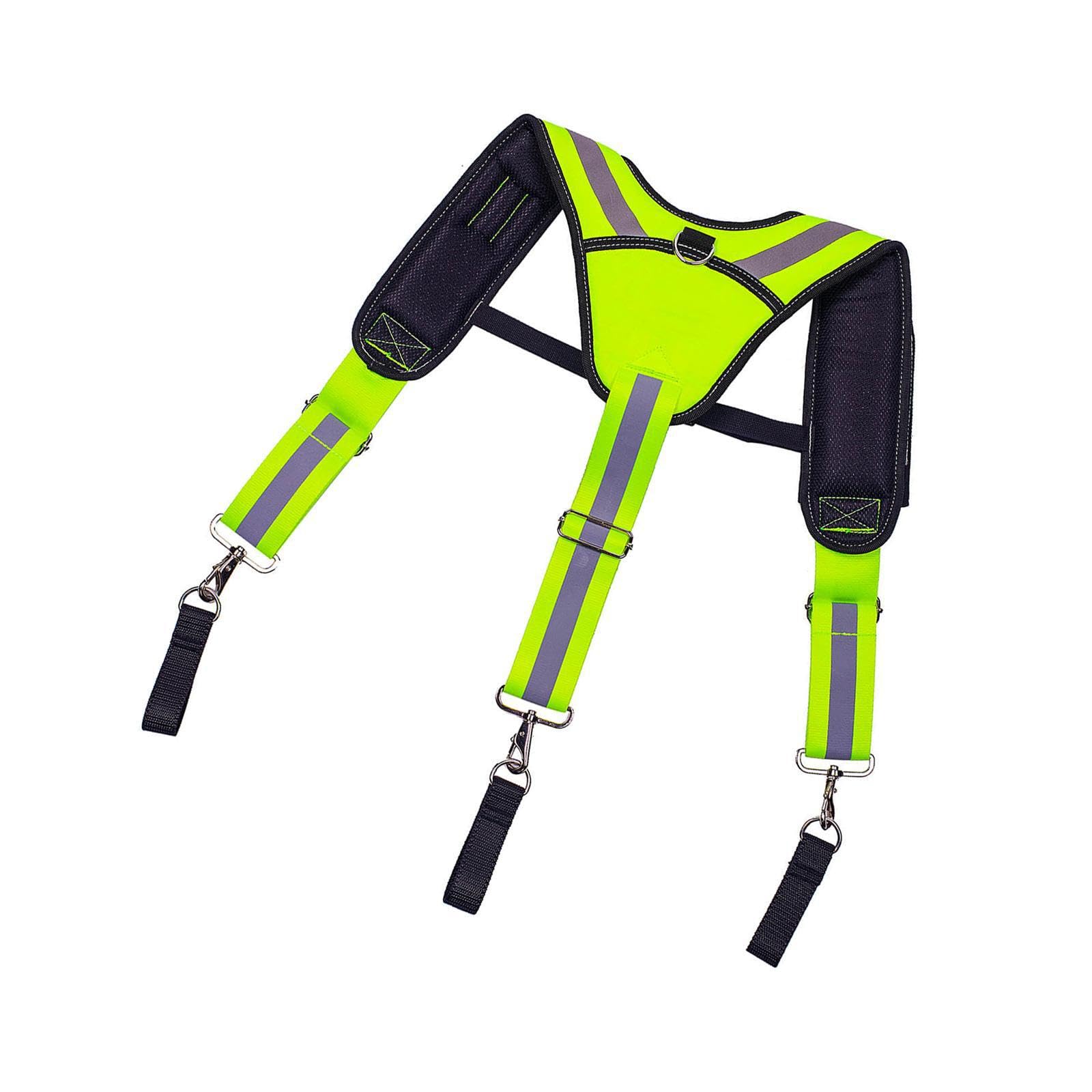 Poche Porte-Outils réfléchissante légère pour Un accès pour aux Outils et Un Confort Optimal Pendant Le Travail. Accessoires avec répartition Uniforme du Poids.