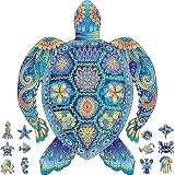Turtle Wooden Jigsaw Puzzle for Adults by WoodGalaxy