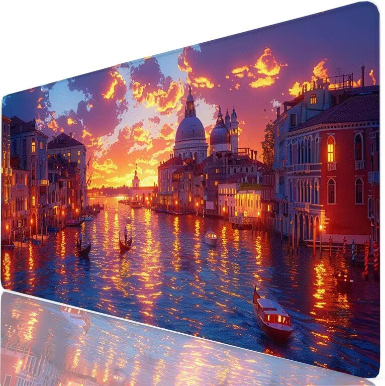 Tapis de souris paysage maritime pour un bureau inspirant