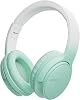 Auriculares inalámbricos, diadema Bluetooth con micrófono, audio de alta fidelidad, 60 horas de reproducción, control táctil, plegables y ligeros, para mujer, viajes y trabajo 1