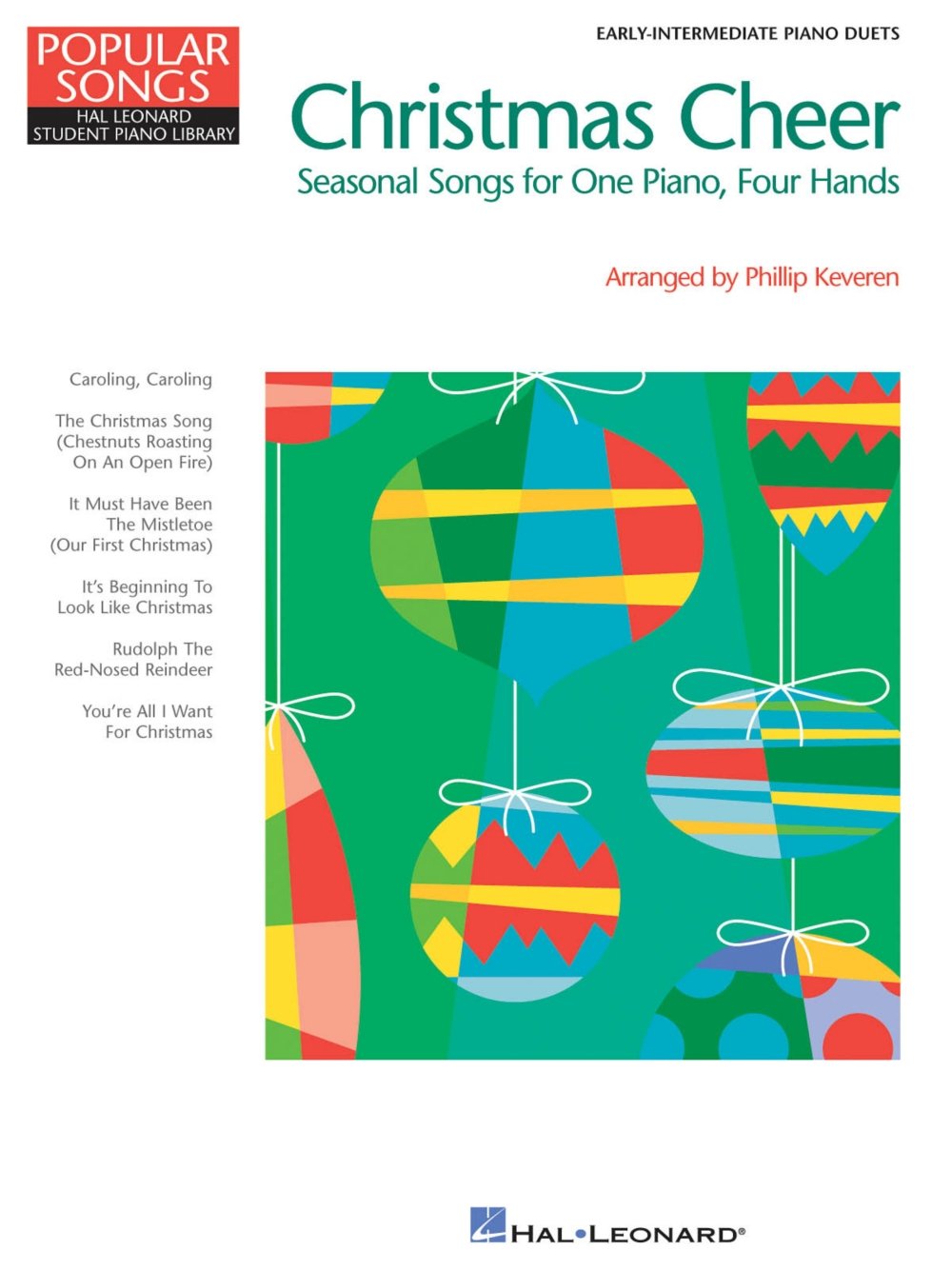 Christmas Cheer: Popular Songs Series 1 Piano, 4 Hands (Hal Leonard Student Piano Library (Songbooks))