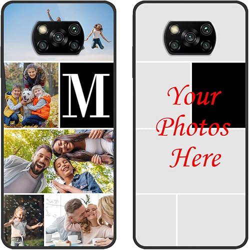 Funda de teléfono personalizada para Xiaomi Poco X3 NFCPoco X3Poco X3 Pro, funda multifoto, funda delgada de TPU antiarañazos, funda protectora