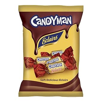 Candyman Eclairs, 240 /260/280 Grams (Weight May Vary), Caramel - image, photos
