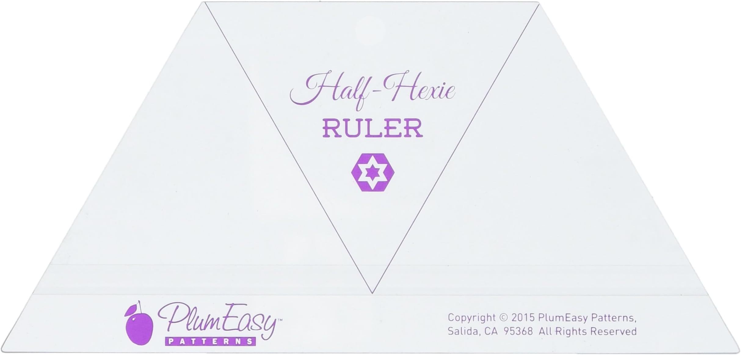 Half-Hexie Ruler