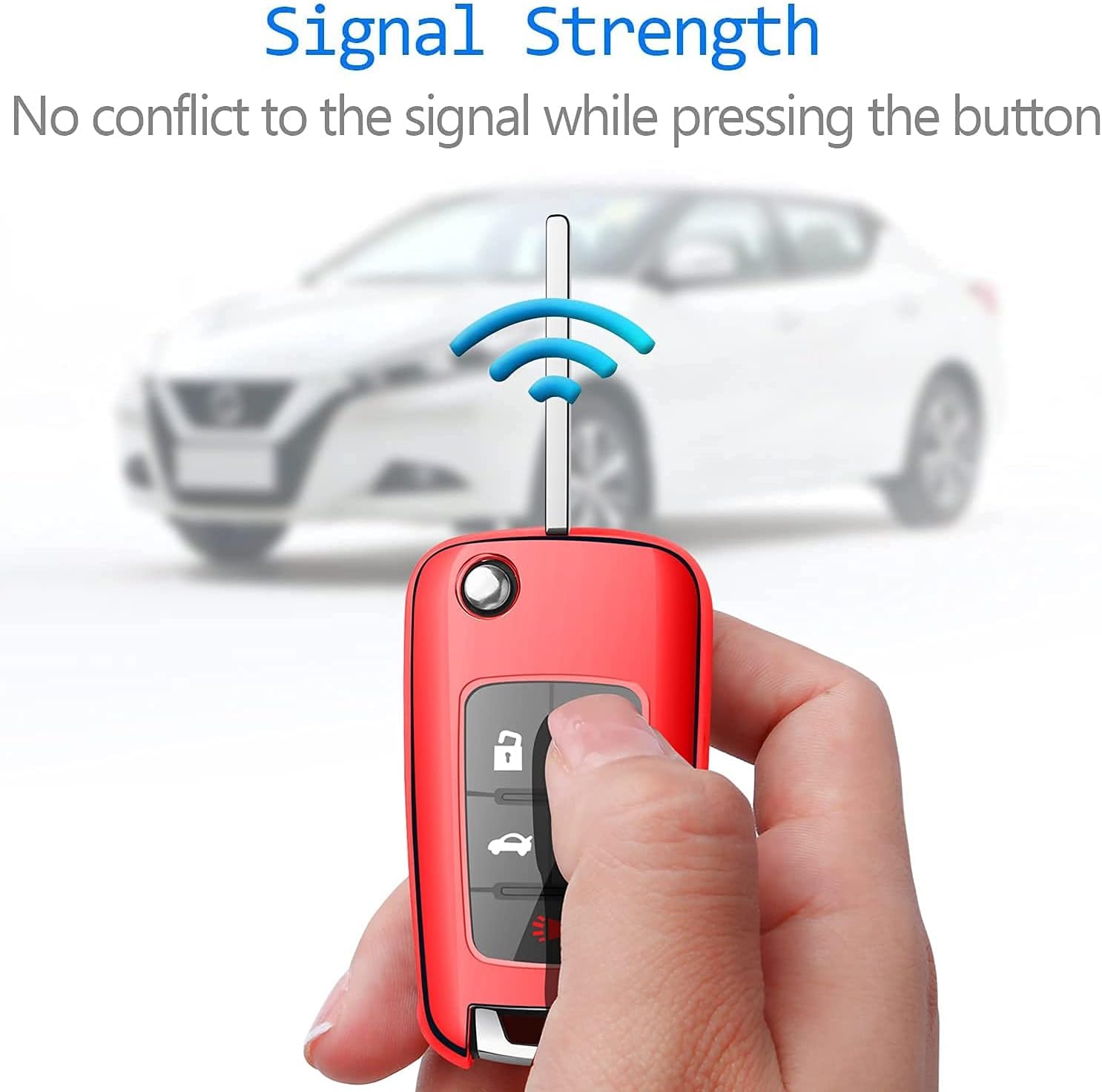 "N/A" Key Fob Case Cover for Chevrolet Chevy Remote Key TPU Keyless Entry Shell Case Fob and Key Skin Cover fit for Chevrolet Camaro Cruze Volt Equinox Spark Malibu Sonic