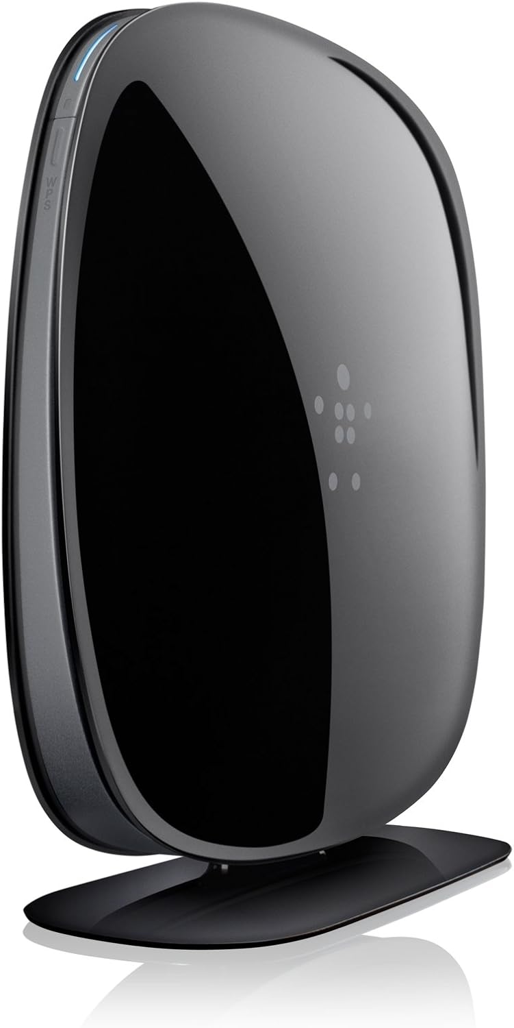 Amazon.com: Belkin AC 900 DB Wi-Fi Dual-Band AC Plus Gigabit Router ...