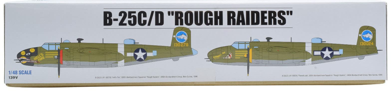 Premium Hobbies B-25C/D "Rough Raiders" 1:48 plastikowy model samolotu zestaw 139 V