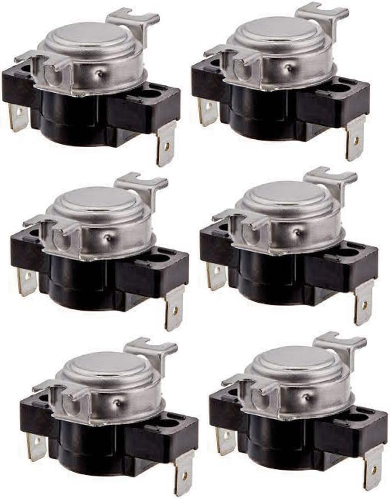 Replacement Part for DC47-00017A Thermostat Replacement for Appliance -6 Pack Durable Repair Component for Home Equipment Appliance Repair Universal Long-Lasting Performance KL0105
