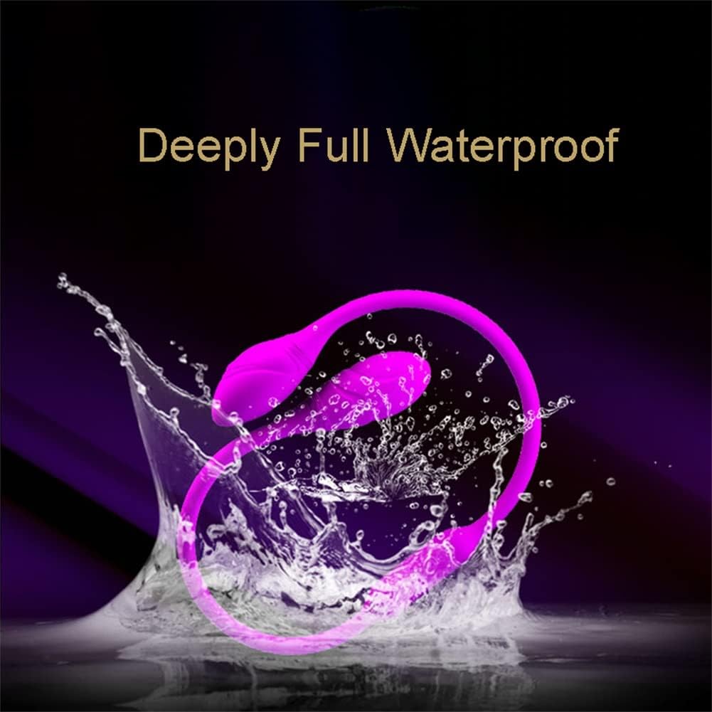 Double Ended Vibrator Vibrating Ball Egg with 12 Vibrations Women G spot Double Headed Dildo Bullet Vibrator Rechargeable Double Penetration Anal Prostate Adult Sex Toy