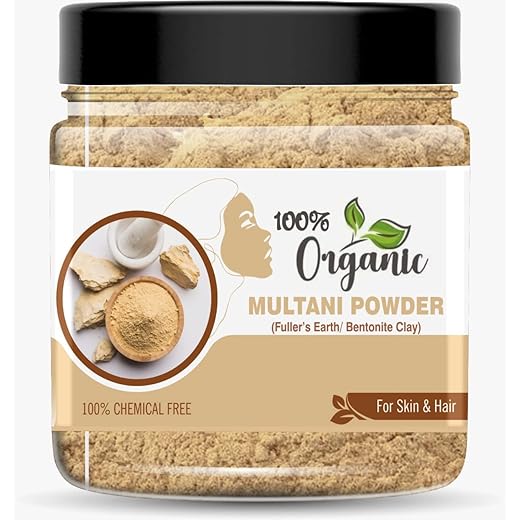 Organic Pure Multani Mitti Powder 350g