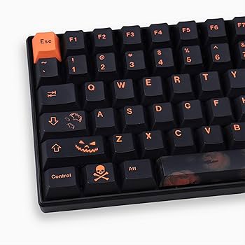 Amazon.co.jp: 129キー ハロウィン キーキャップ PBT チェリー