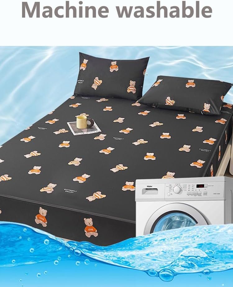 zyhfcfff-sd Mattress Encasement - Full 360° Protection, Easy Care, King & Double (Style A,150 * 200 * 10cm)
