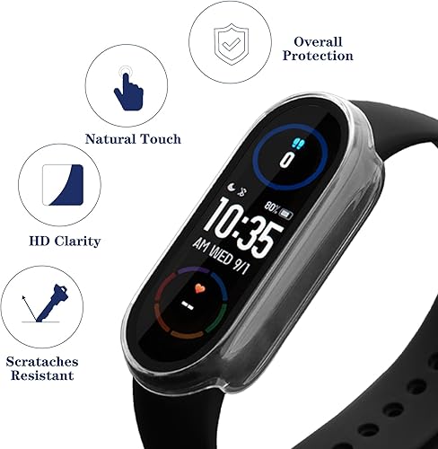 Miniatura 3 de Protector de pantalla de película sensible al tacto, no amarillea, protector de pantalla preciso sin burbujas, suministros para Xiaomi Mi Band 34567