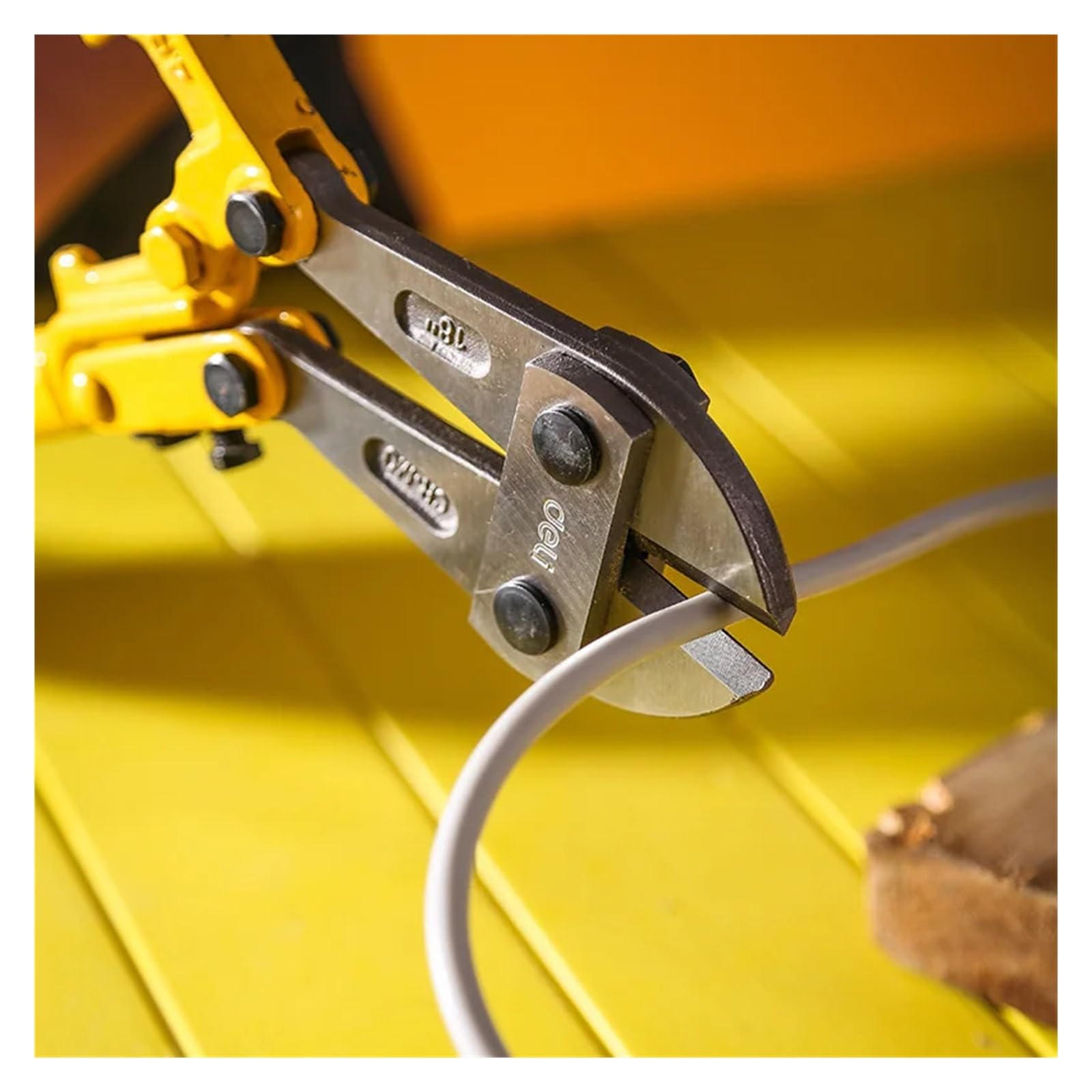 1 Szt. 12/14 Cal Oszczędzający Pracę Przecinak Do Śrub Heavy Duty Zagęścić Szczypce Cięcia Drutu Cut Lock Przecinaki Łańcuchowe Narzędzia Ręczne DużA SiłA CięCia(14 inch)