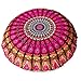 Walaka Coussin Decoration Canapé,Grands Coussins De Sol Mandala Ronde De MéDitation BohèMe Coussin Pouf Tabouret