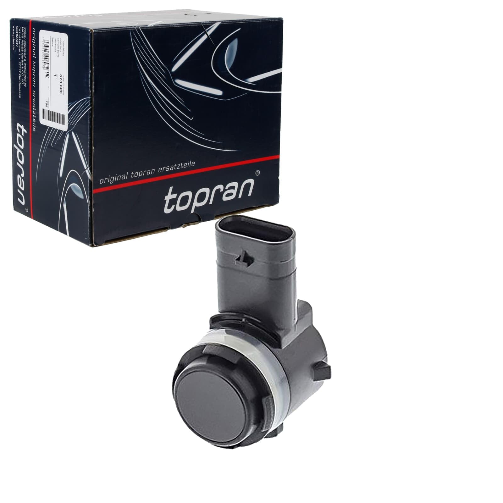 TOPRAN 115 957 Sensor de aparcamiento Compatible con VW up! Hatchback 121, 122, BL1, BL2, BL3, 123 Golf 7 Hatchback 5G1, BQ1, BE1, BE2 Passat B8 Variant 3G5, CB5, SKODA Octavia III Combi 5E5, AUDI