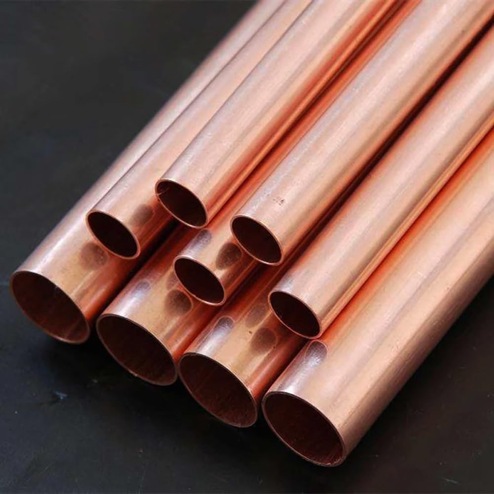 T2 starres gerades Kupferrohr for EDM-Tieflochbohren, 20–23 mm Außendurchmesser, 1 Stück(100x23x3mm)
