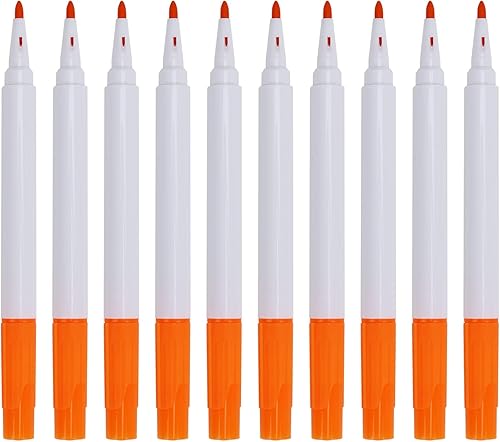 Miniatura 2 de 10 rotuladores de tiza líquida, sin polvo, borrables, pizarra blanca, a base de agua, no tóxicos, de borrado húmedo, punta fina, escritura a mano,