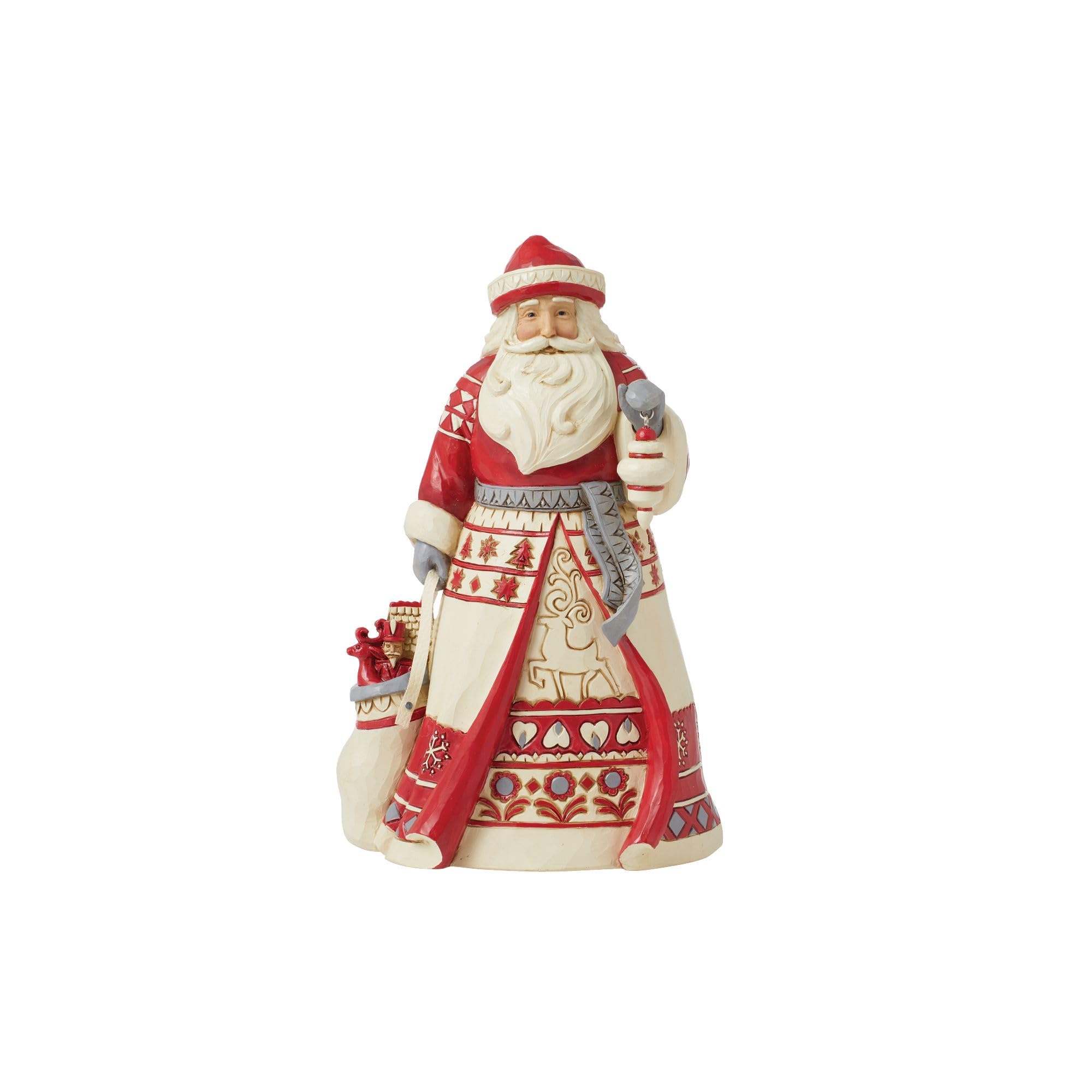 Amazon.com: Enesco Jim Shore Heartwood Creek Nordic Noel Santa