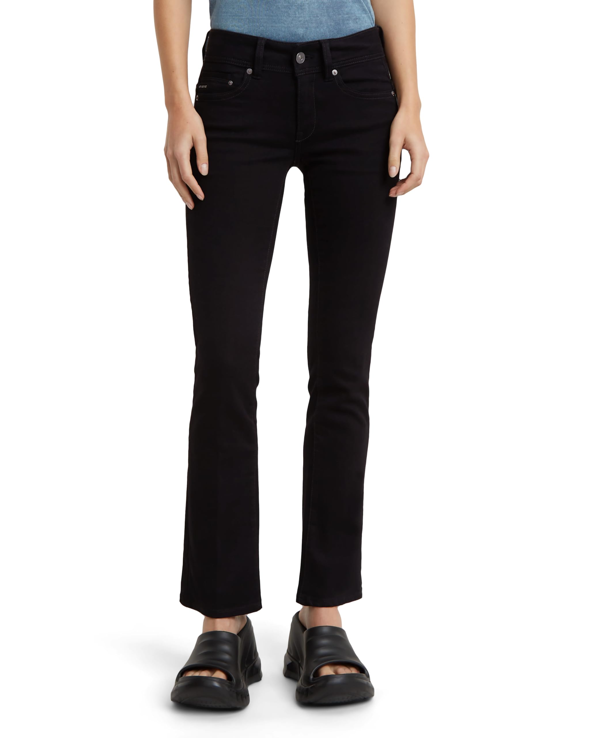 G-Star Women's Midge Bootcut Jeans, Black (pitch black D01896-B964-A810), 24W / 32L