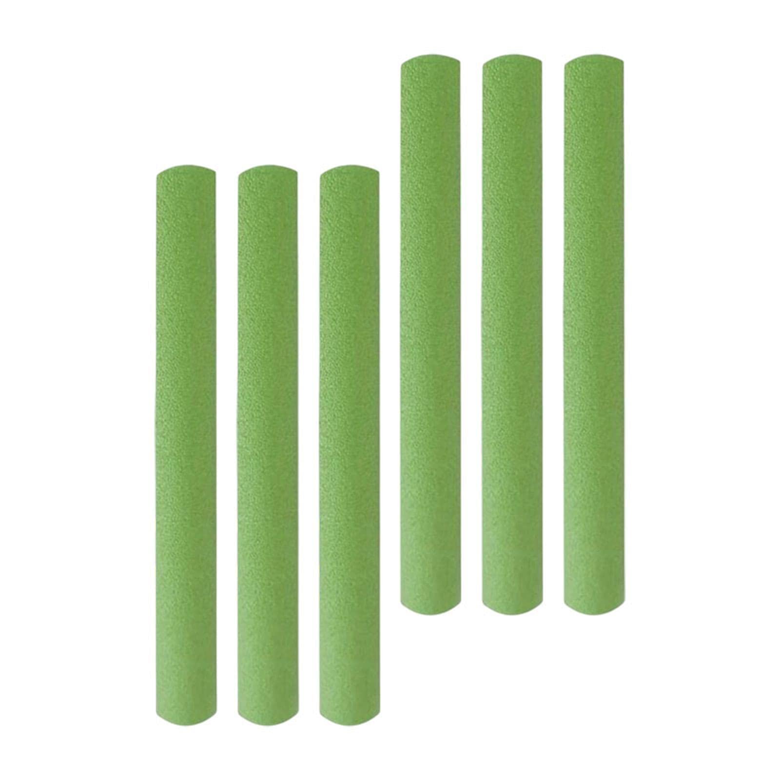 rockible 6PCS Shell Pole Foam Sleeves, Pole Covers, 40cm Replacement Trampoline Poles Cover Protector Padding Foam for Tubes,Trampoline Enclosure Pole Foam Sleeves for Pipe Indoor Outdoor, Green