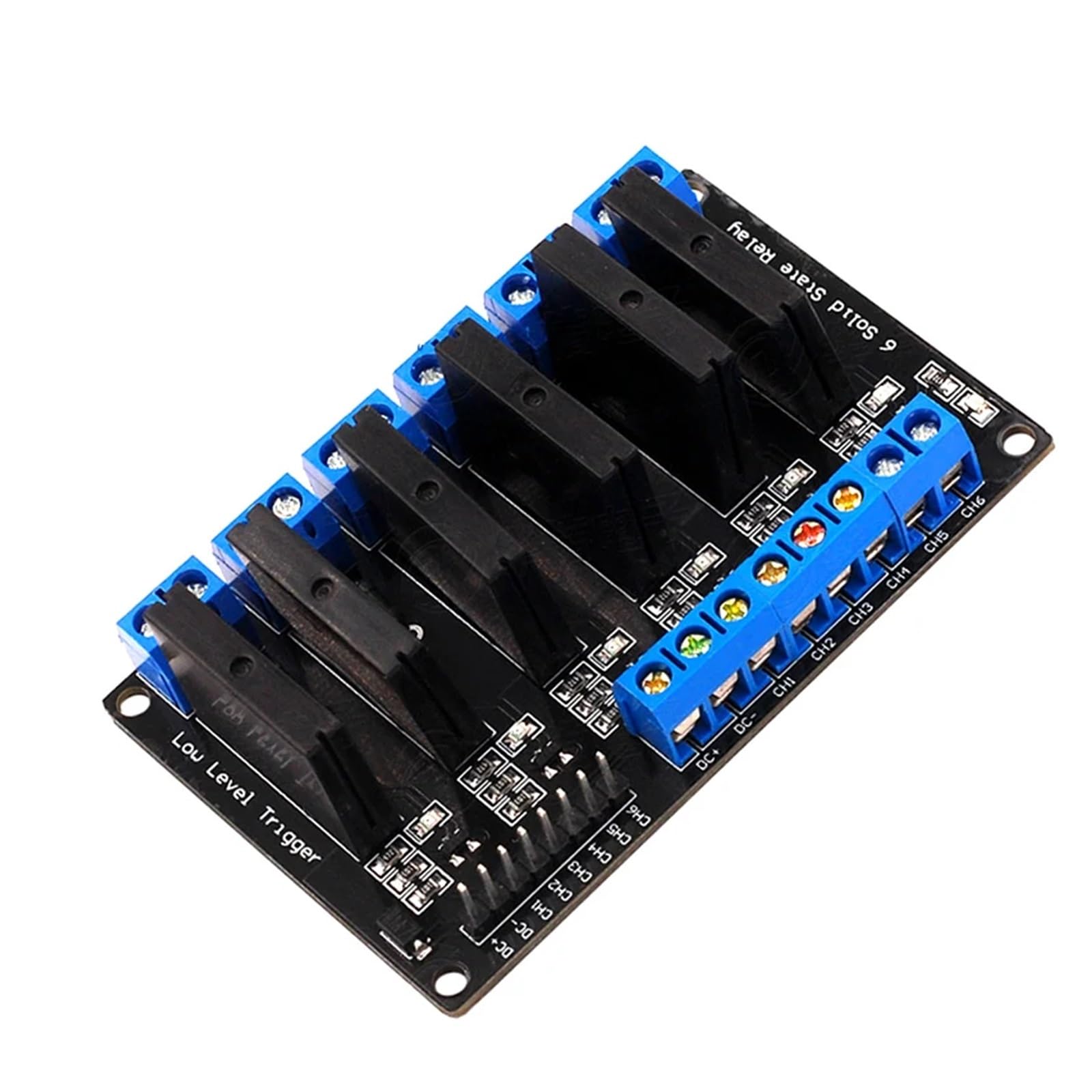 Modulo Relè A Stato Solido A 1/2/4/6/8 Canali Da 5 V, Livello Alto/basso, SSR G3MB-202P, Uscita 240 V 2 A Con Fusibile Resistivo For Arduino(5 Pcs,5V 8 way Low)