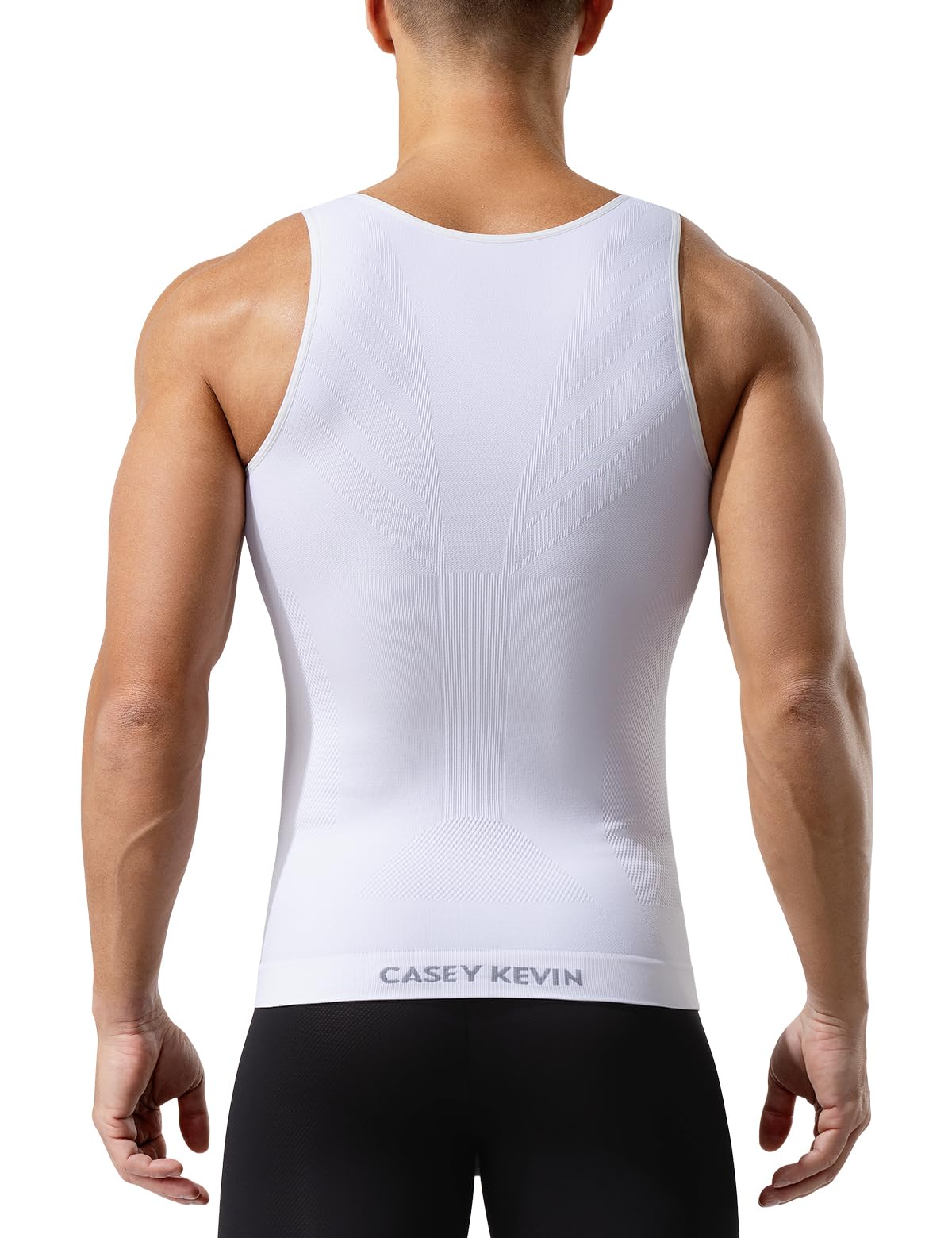 Casey Kevin Débardeur de Compression Homme Gainant Tee Shirt Minceur Ventre Plat Body Shaper