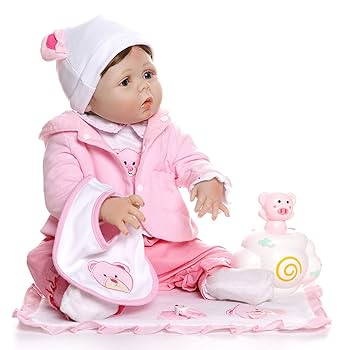 Amazon.co.jp: LBYLYH 生まれ変わった赤ちゃんの女の子の人形