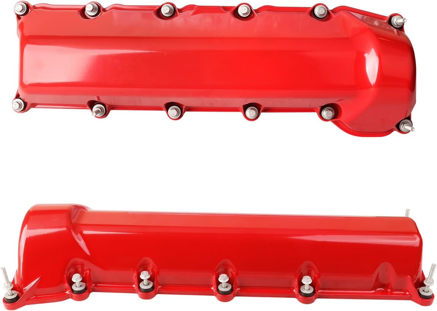 MITZONE Aluminum Valve Cover Compatible with Chrysler Aspen Dodge Dakota Durango Ram 1500 Durango Jeep Commander Grand Cherokee 4.7L 1999-2007 Replace 53021829AD 53021828AA