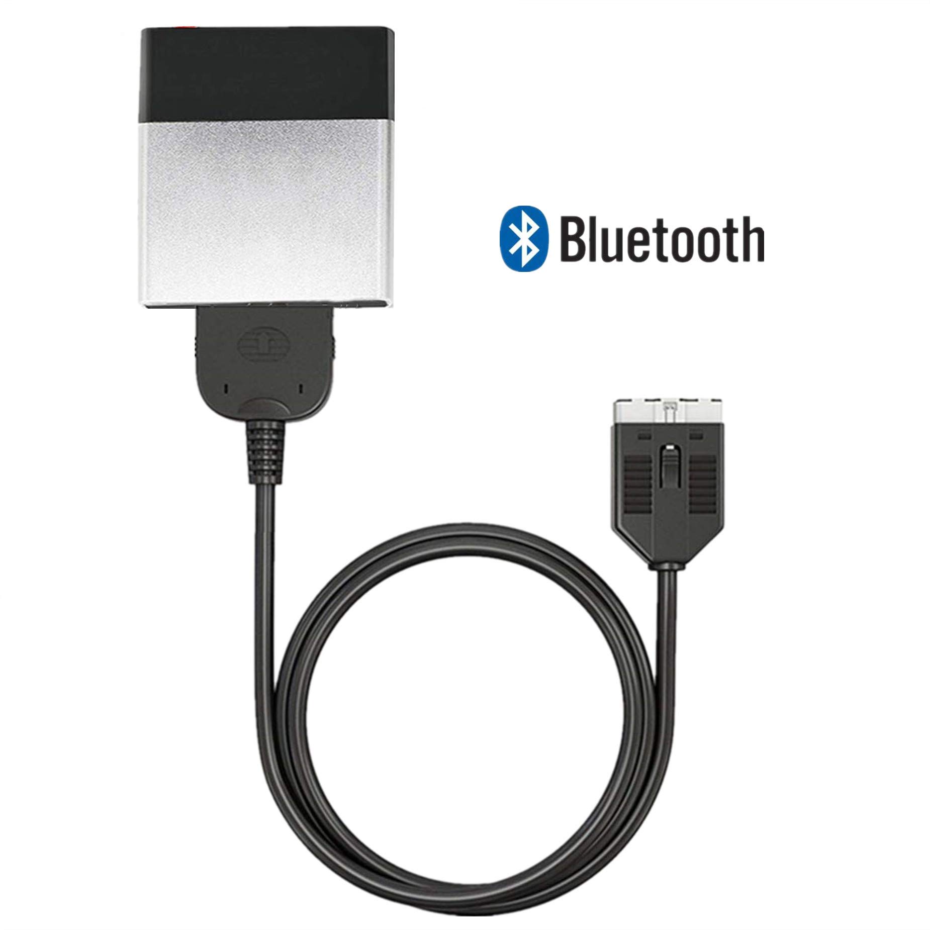 Wirele-ss Bluetoo-th Car Adaptor Music Interface Compatible with Range Rover, Land Rover, Jaguar in 