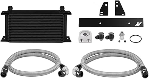 Mishimoto MMOC-370Z-09BK - Kit de enfriador de aceite compatible con Nissan 370Z 2009-2020  Infiniti G37 2008-2015 Coupe solo negro disponible en Yaxa Costa Rica