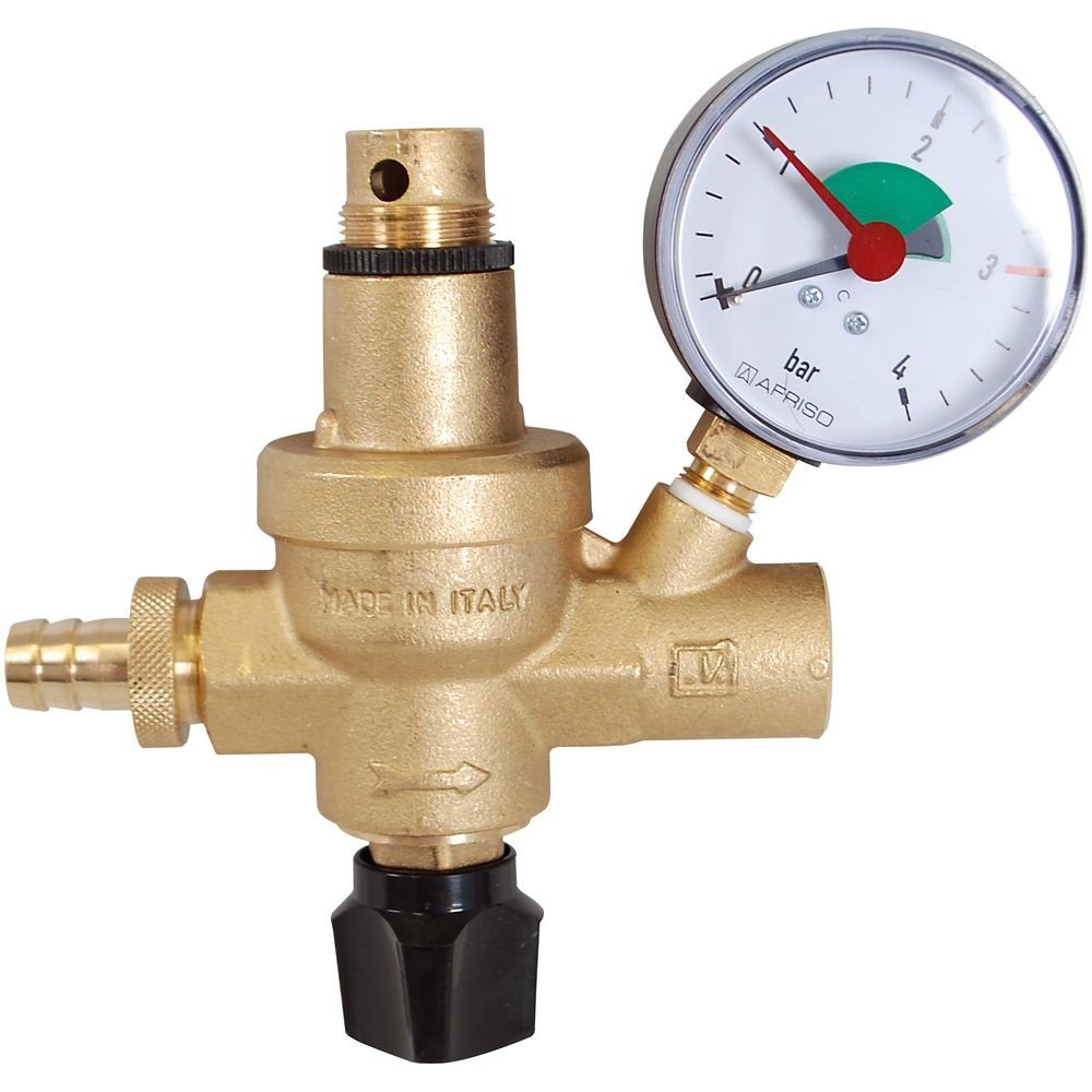 Afriso Füllarmatur FAM mit Manometer