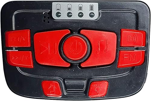 Niños Vehículo Eléctrico Interruptor de Control Medio Multifunción Bluetooth Conexión de Música Pantalla de Potencia Circuito Panel Centro Ruedas