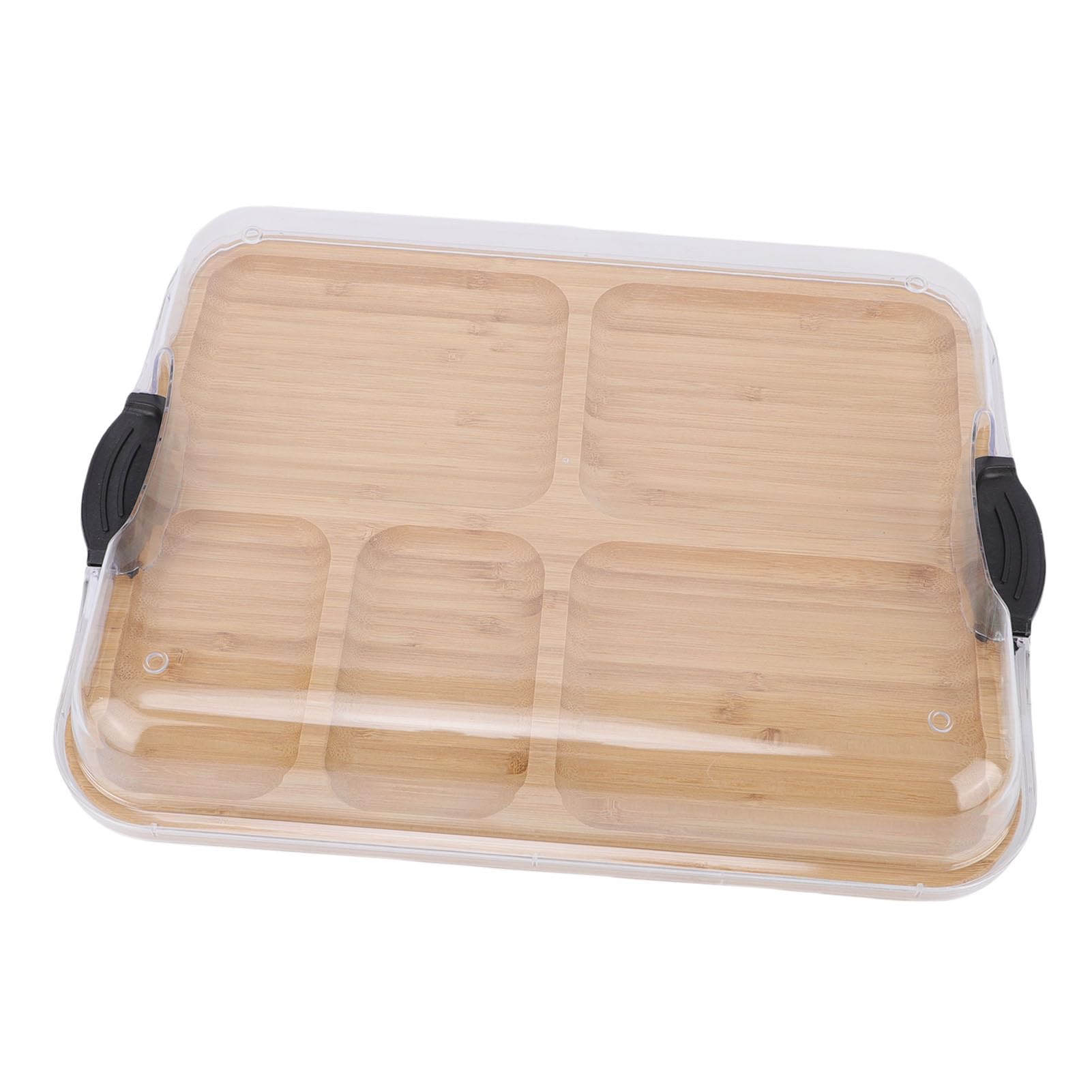 Generic Tabla de Quesos de Madera Tapa Elegante Frescura Extraíble para Fiestas y Picnics Multifuncional para Servir Amantes del Queso 11 X 0,9 X 14 Pulgadas