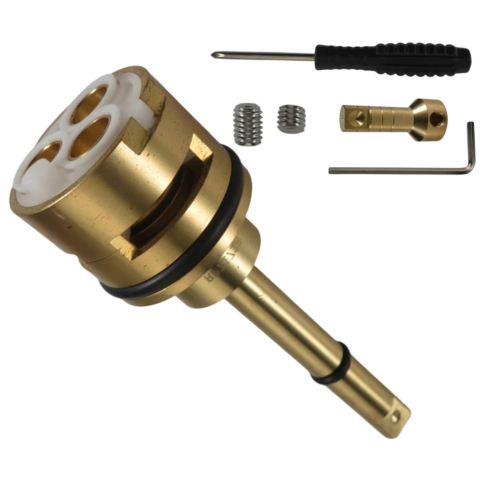 Resistant Coppers Shower Diverter Adapter Cores Diverter Shower Accessories for Home Bathroom Use Accessories