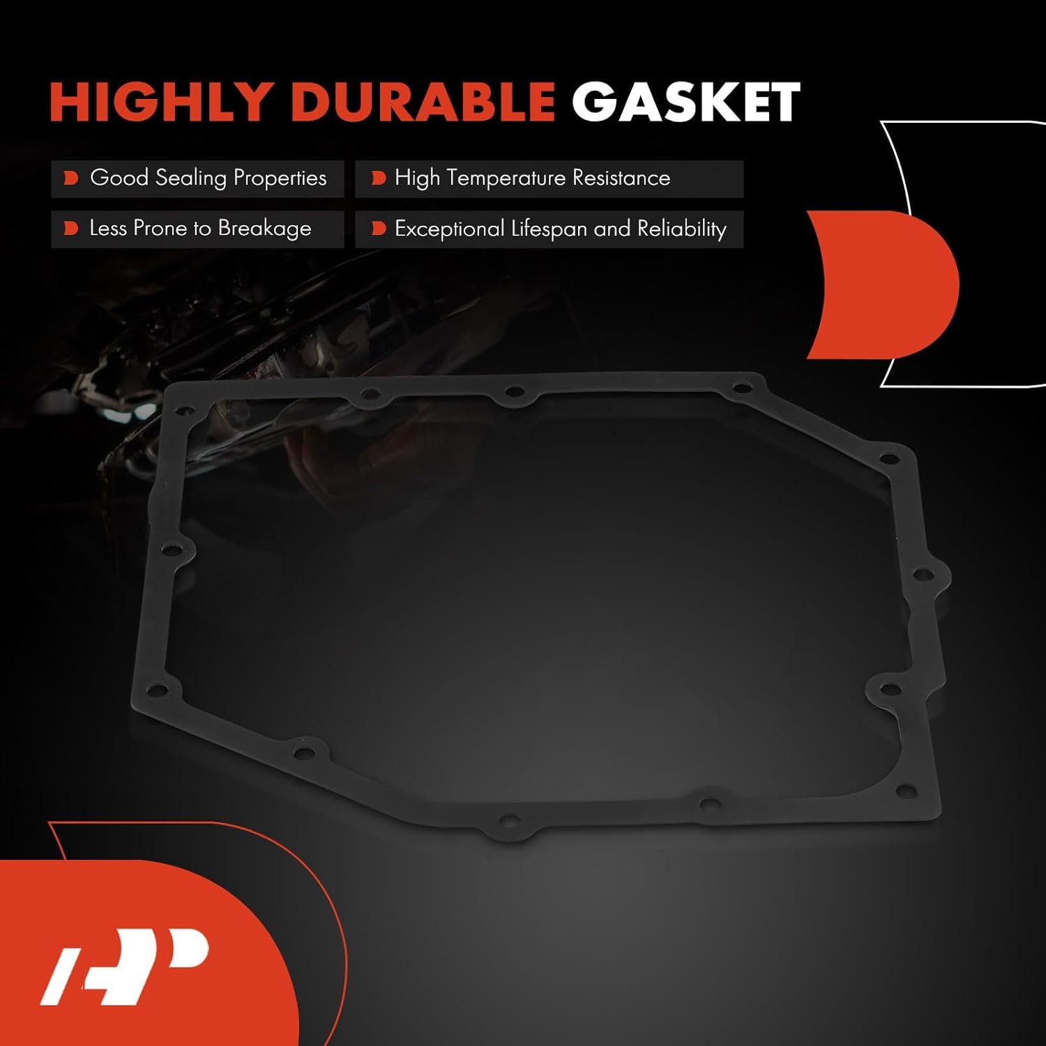 A-Premium Transmission Oil Pan with Drain Plug & Gasket Compatible with 42RLE Transmission & Jeep Liberty Wrangler & Dodge Challenger Charger Dakota & Chrysler 300