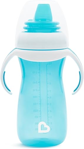 Miniatura 40 de Munchkin® Gentle™ Transition Sippy Trainer - Tazón de 4 onzas, paquete de 2, cuencos de succión azules y Stay Put™ para bebés y niños pequeños,