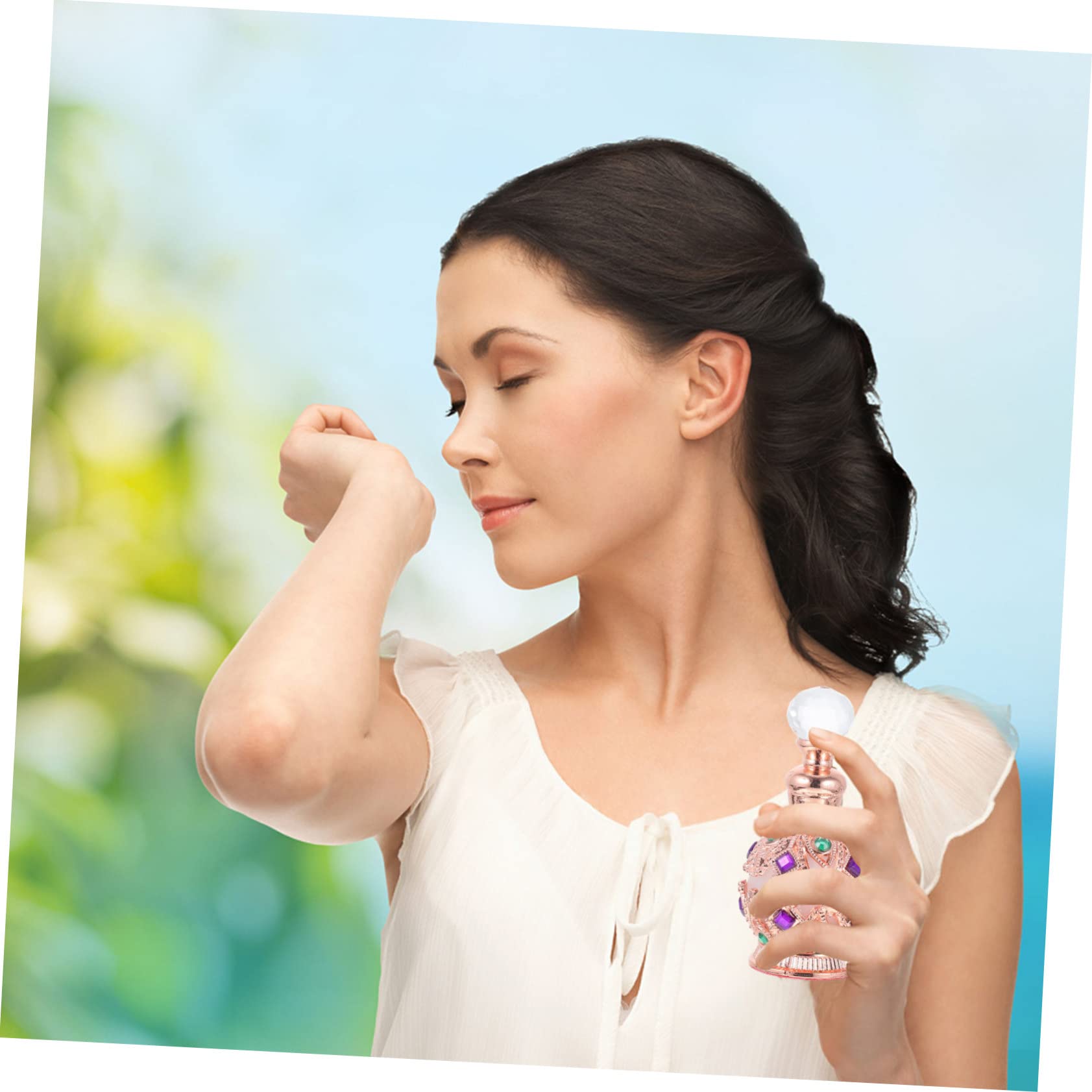 3 Pz Bottiglia Di Olio Essenziale Bottiglia Di Profumo Vuota Contenitori Per Fragranze Ricaricabili Flacone Contagocce Per Olio Essenziale Viaggiare Macchina Dubai Lega