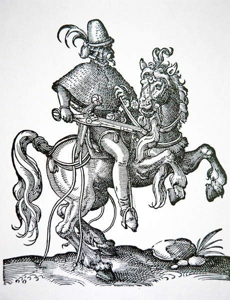 Lienzo decorativo de Soldado a caballo que transforma las paredes de su hogar con arte clásico.